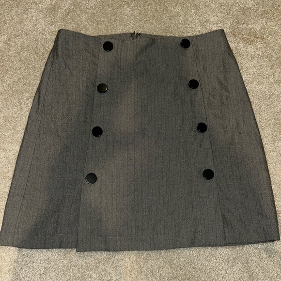 Loft gray skirt - Picture 1 of 3